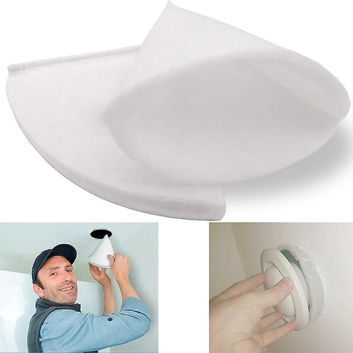 Kanalfilter/Nisselue ø200